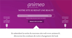 Desktop Screenshot of animeo.fr